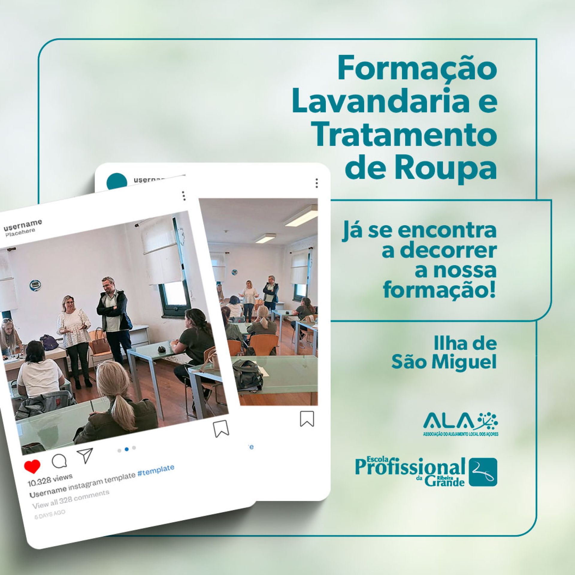 Formação em Lavandaria e Tratamento de Roupa