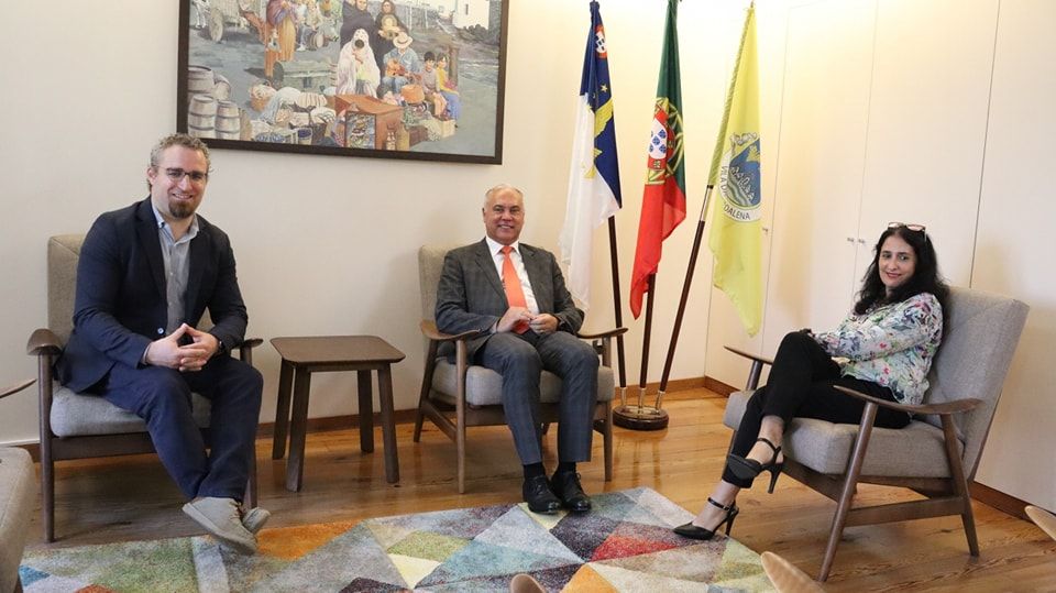 Audiência com o Presidente da Câmara Municipal da Madalena