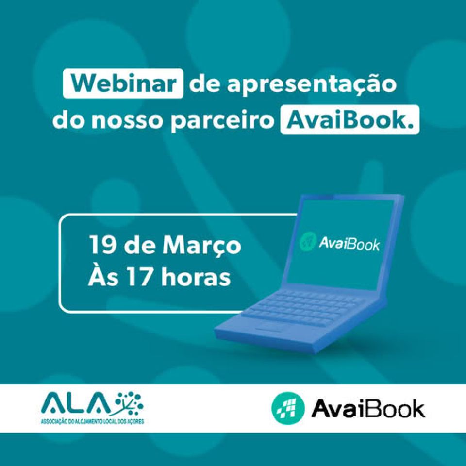 Webinar com o nosso Parceiro Avaibook