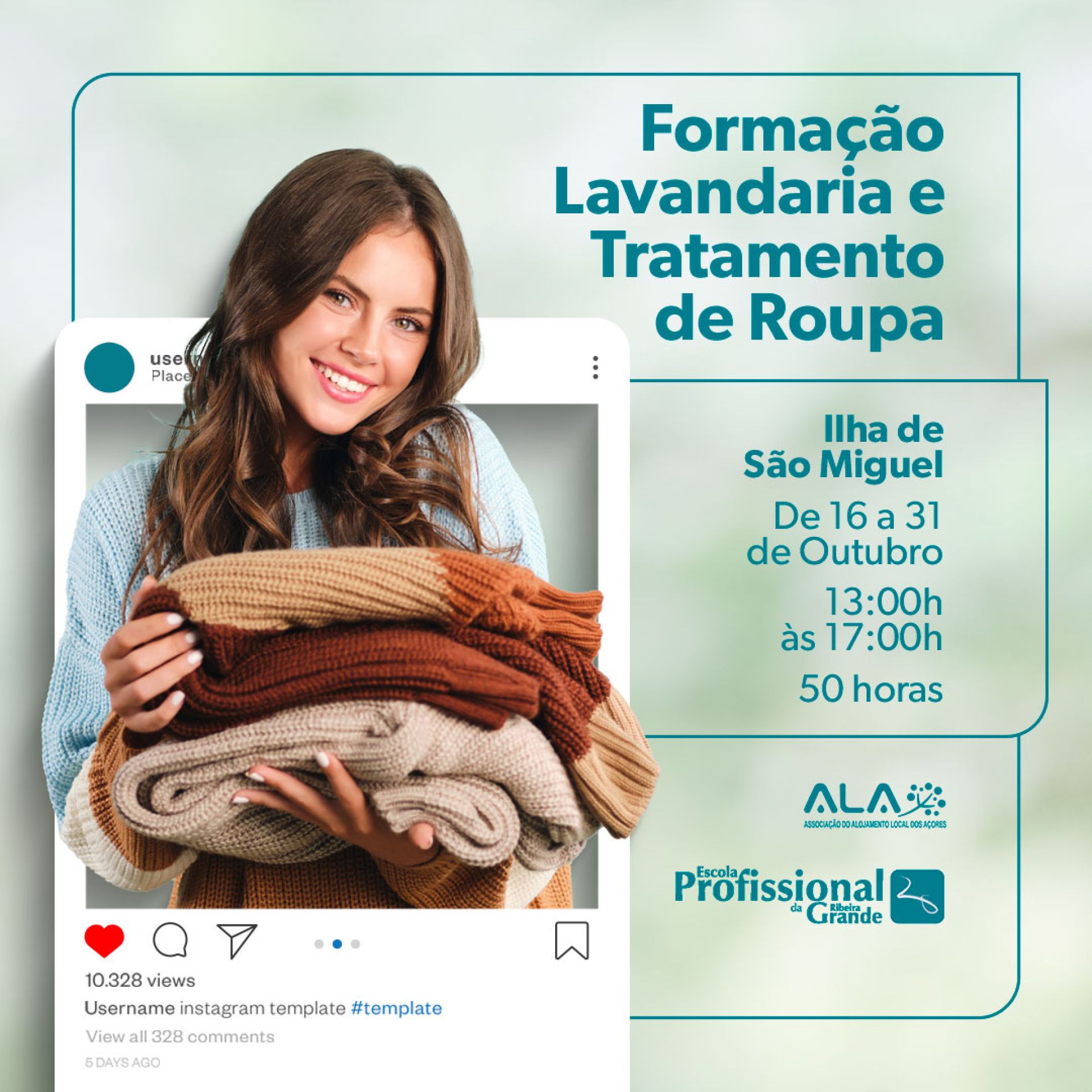Formação em Lavandaria e Tratamento de Roupa