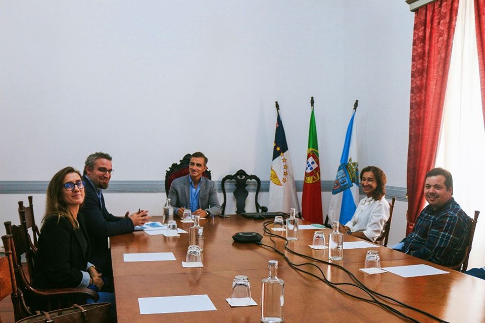 Audiência com o Presidente da Câmara Municipal da Horta